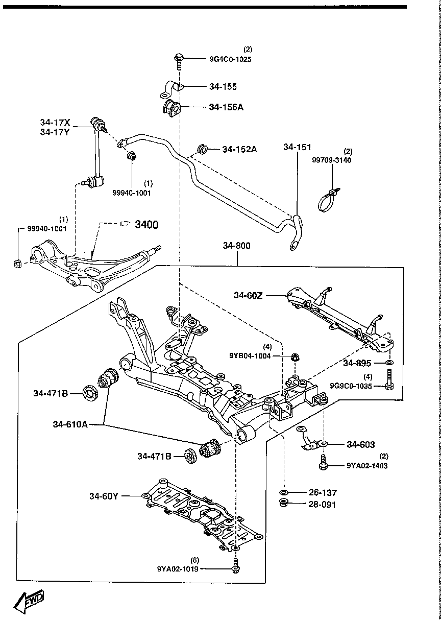 Crossmember & Stabilizer