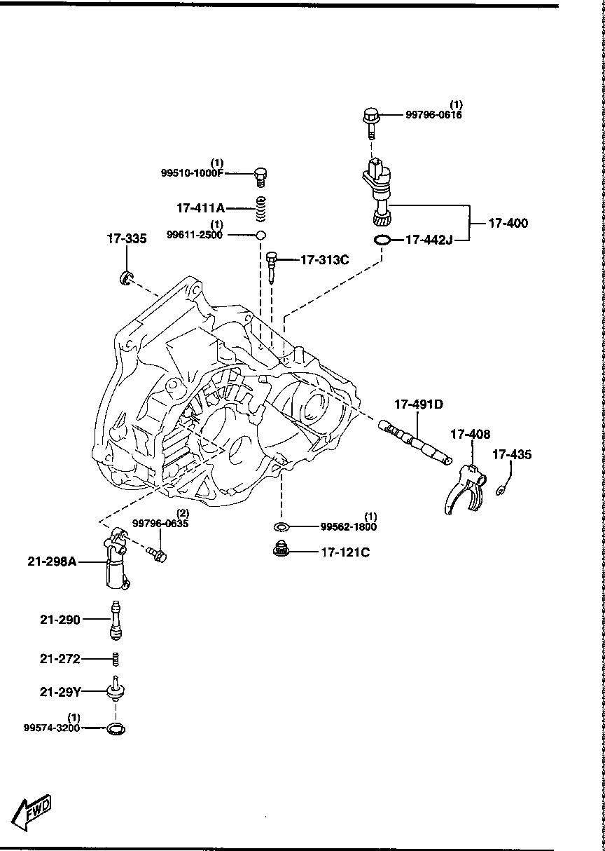 Transmission Case & Main Control System