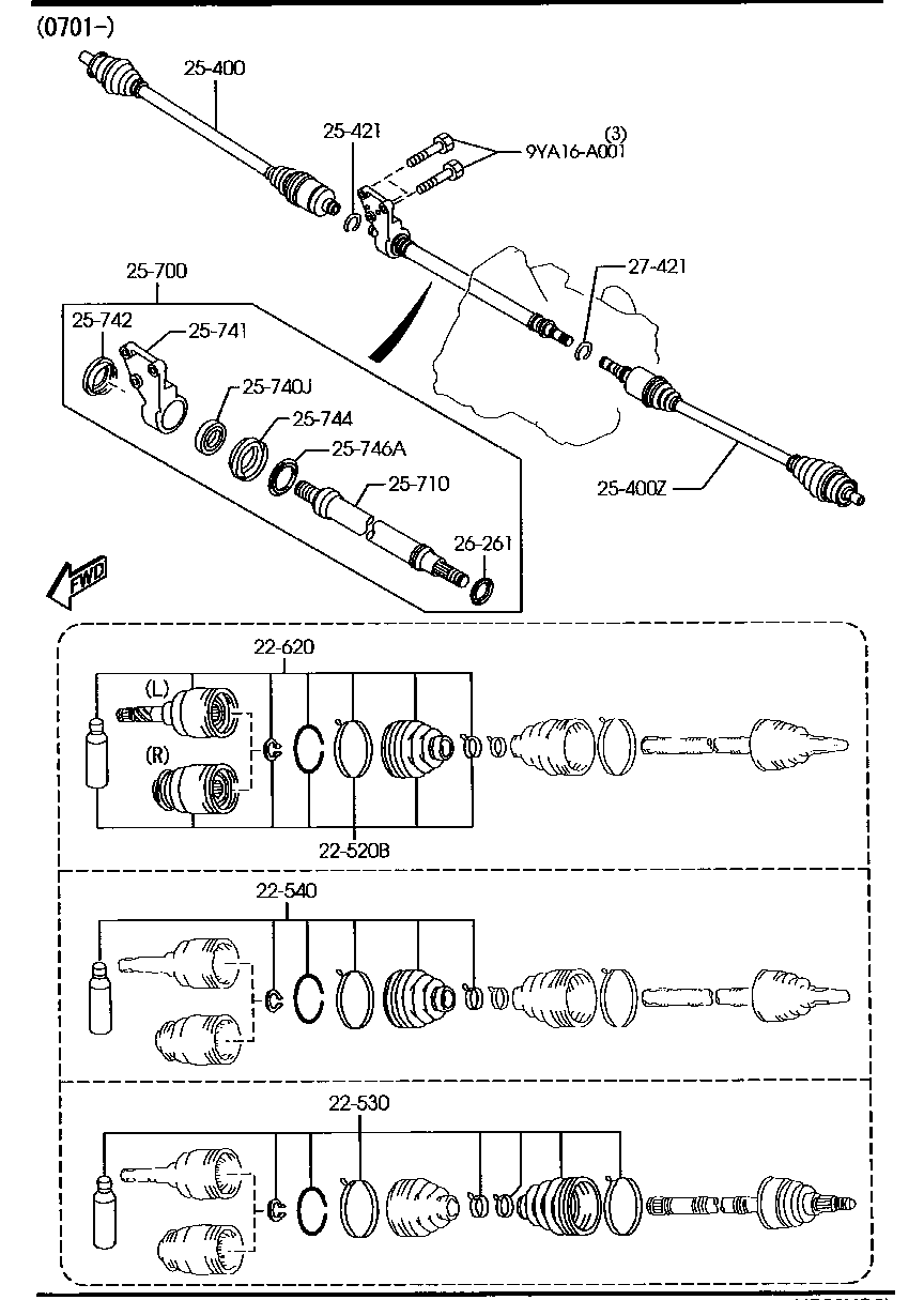 Front Drive Shafts