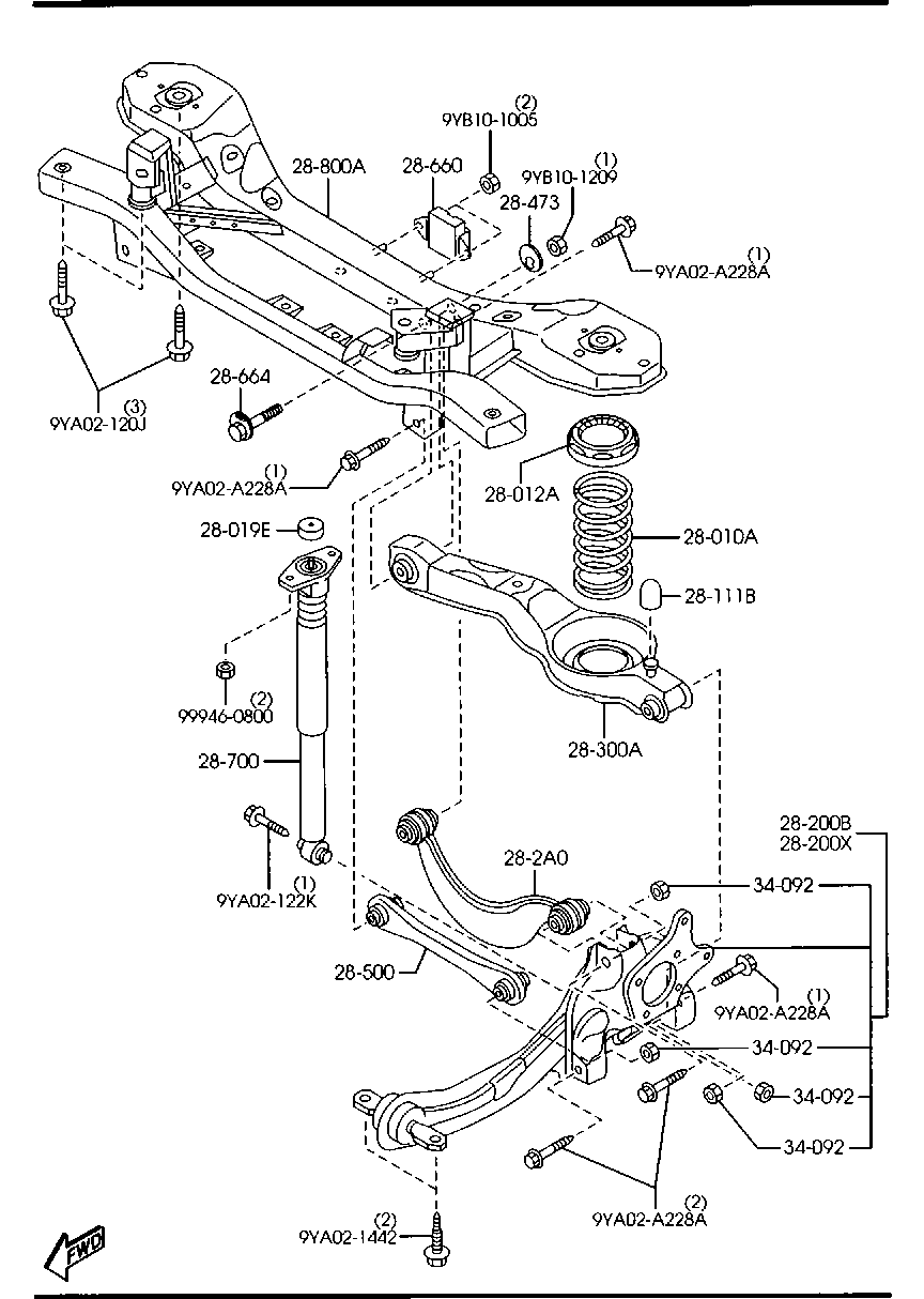 Rear Suspension Mechanisms