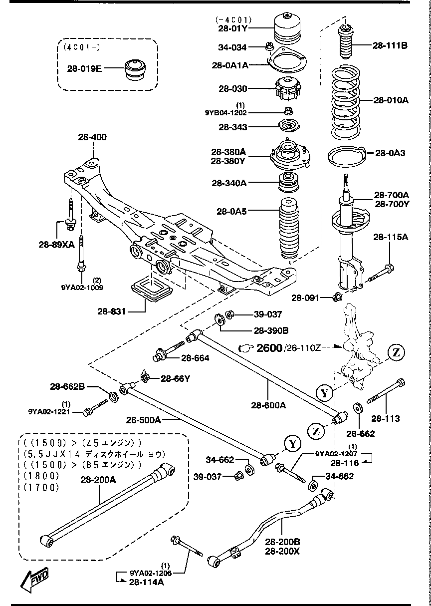 Rear Suspension Mechanisms