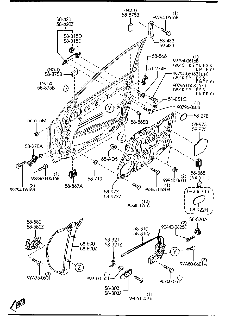Front Door Mechanisms