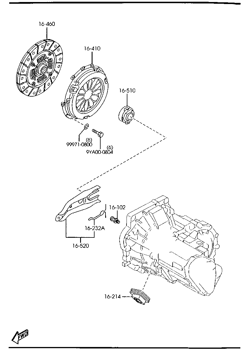 Cubierta del disco de embrague