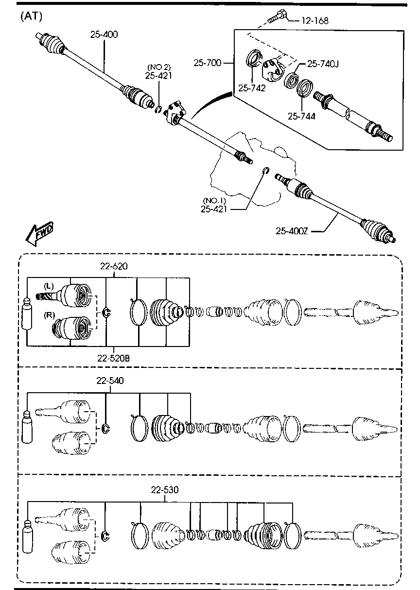 Front Drive Shafts