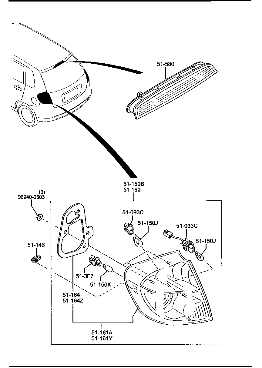 Rear Combination Lamps