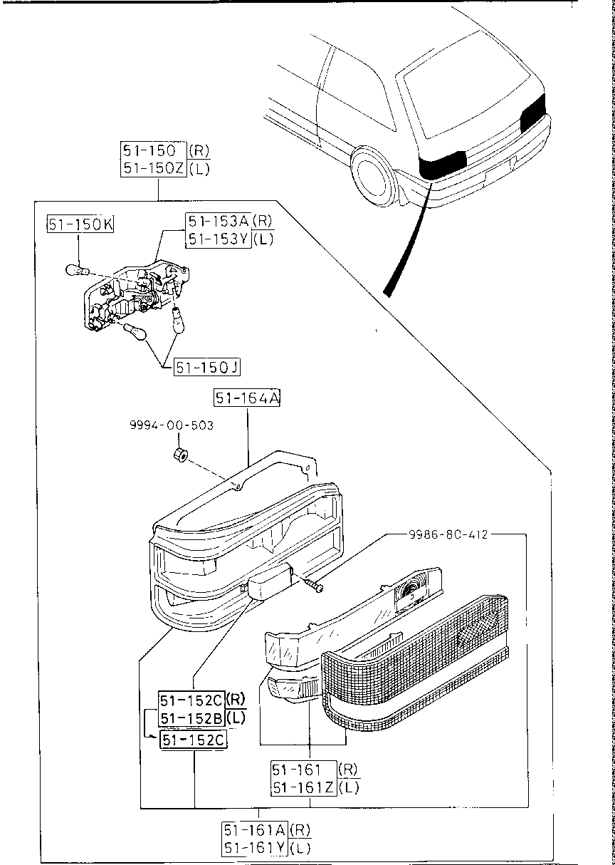 Rear Combination Lamps