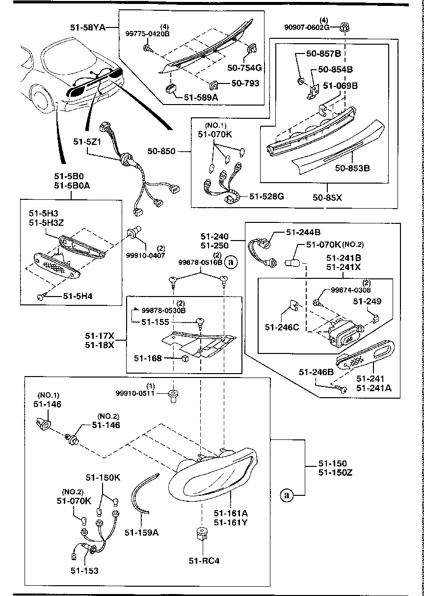 Rear Combination Lamps