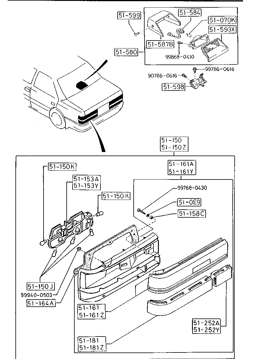 Rear Combination Lamps