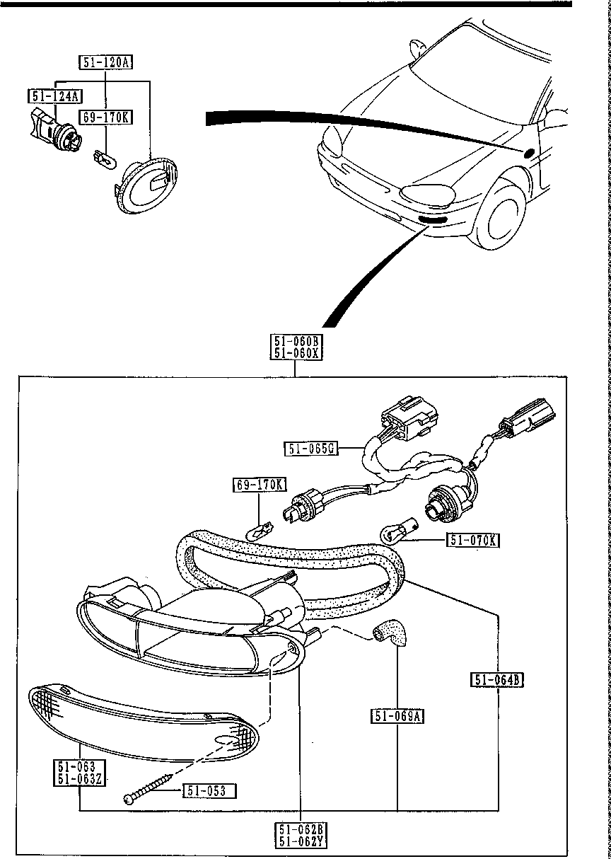 Front Combination Lamps