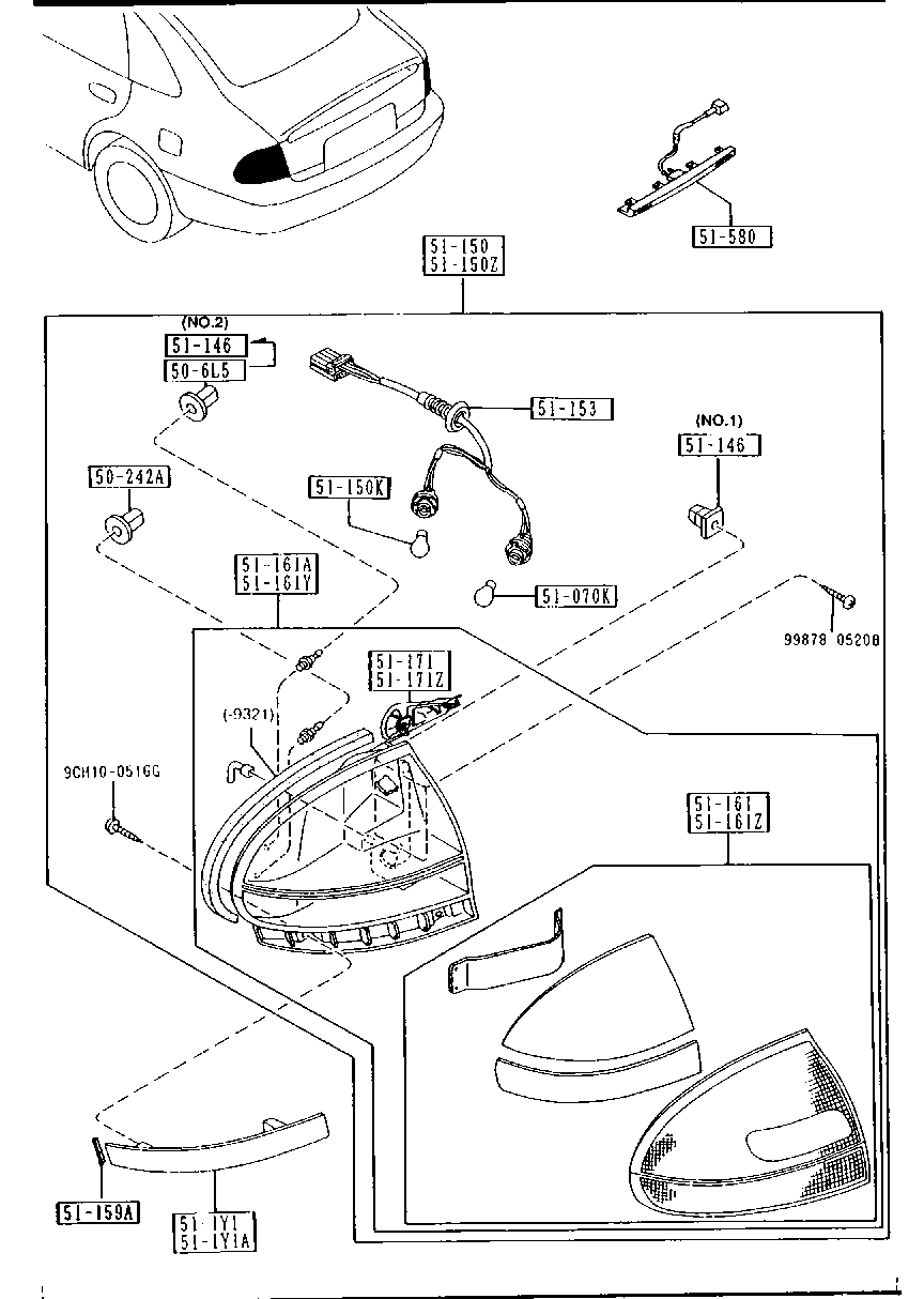 Rear Combination Lamps