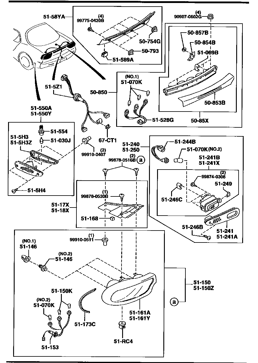 Rear Combination Lamps