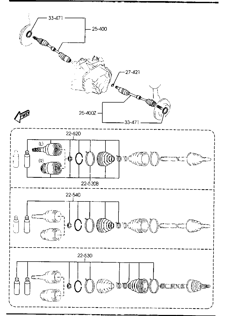 Front Drive Shafts