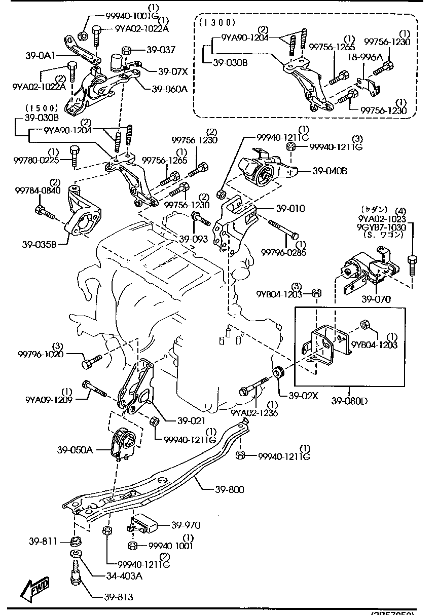 Engine Transmission Mountings