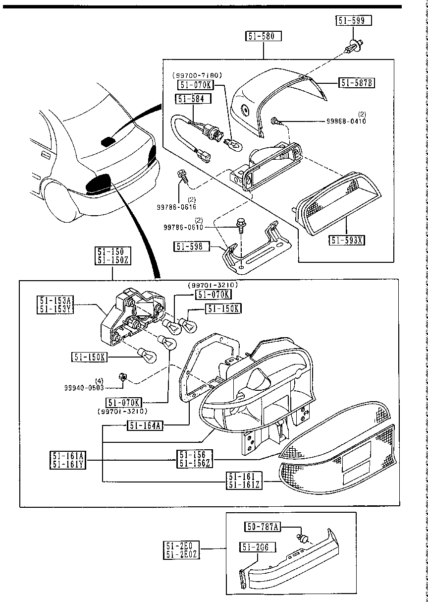 Rear Combination Lamps