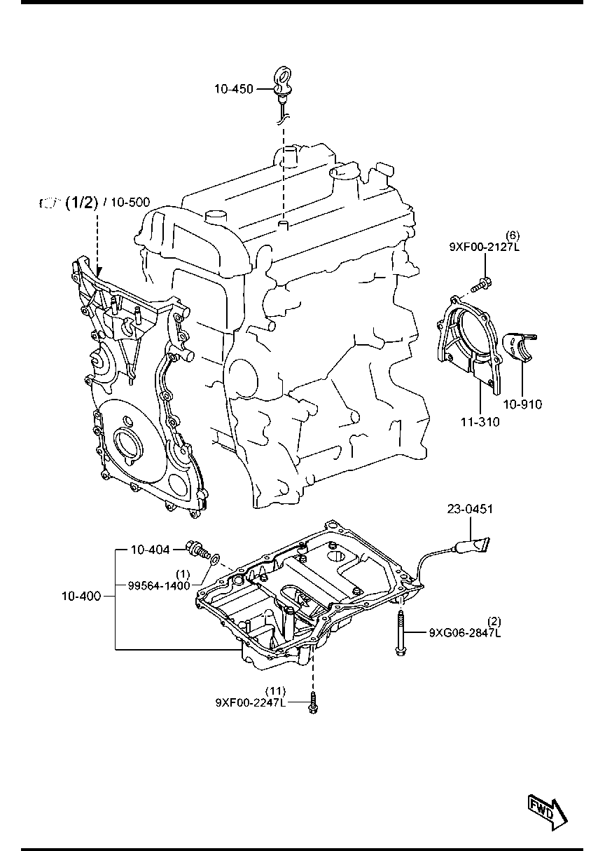Oil Pan & Timing Cover
