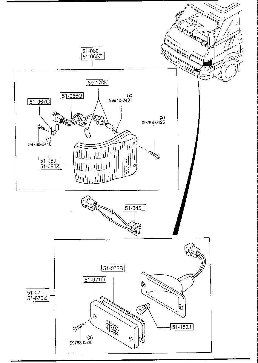 Front Combination Lamps