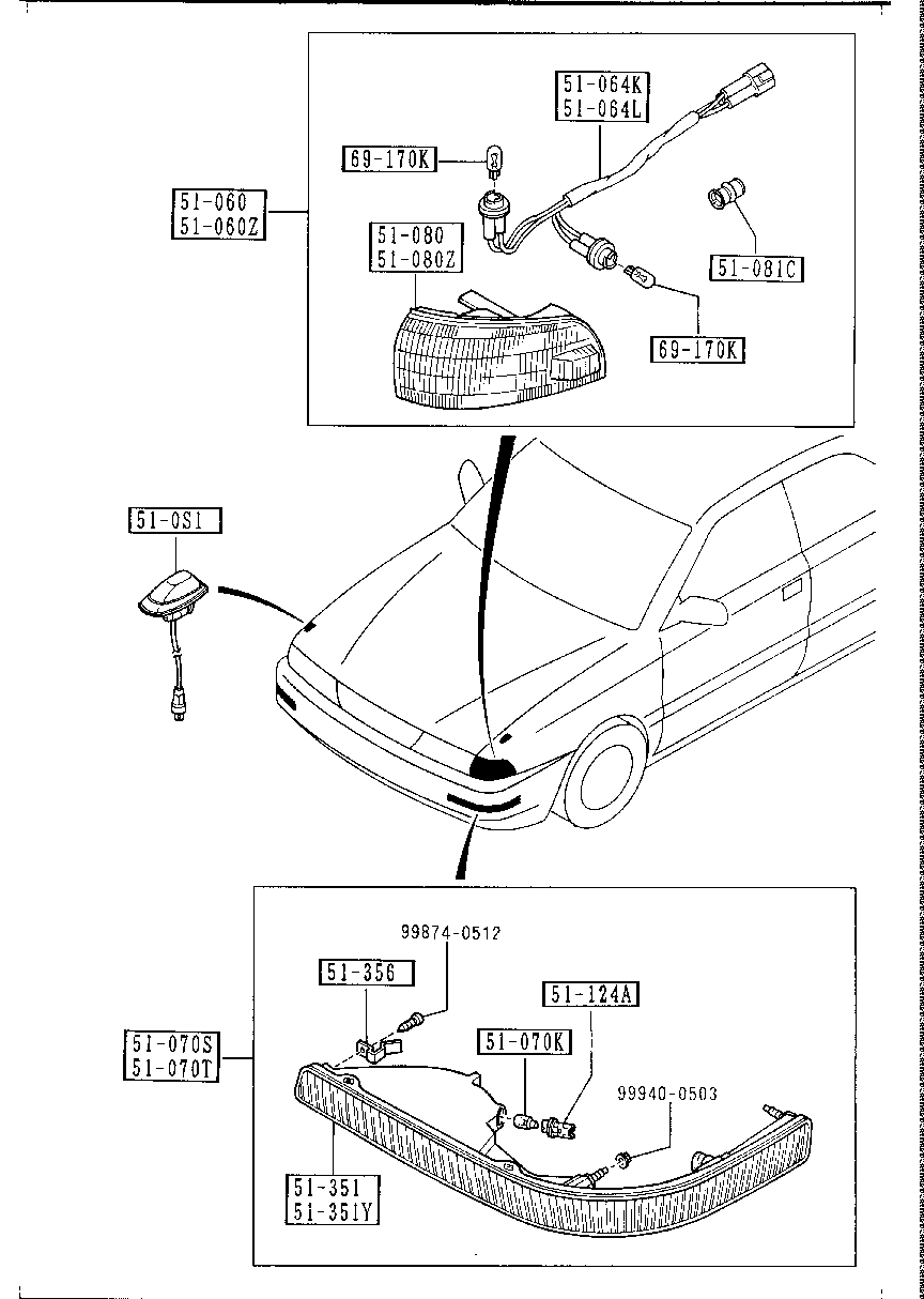 Front Combination Lamps