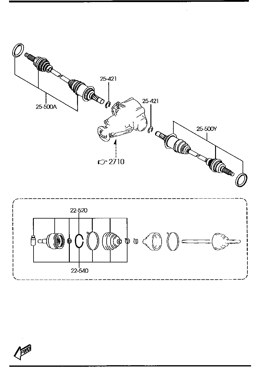 Rear Drive Shaft