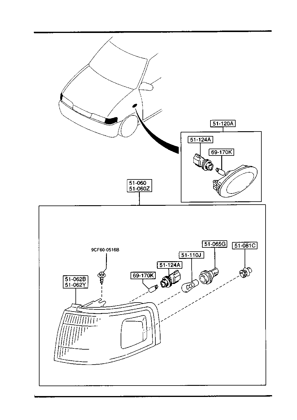 Front Combination Lamps