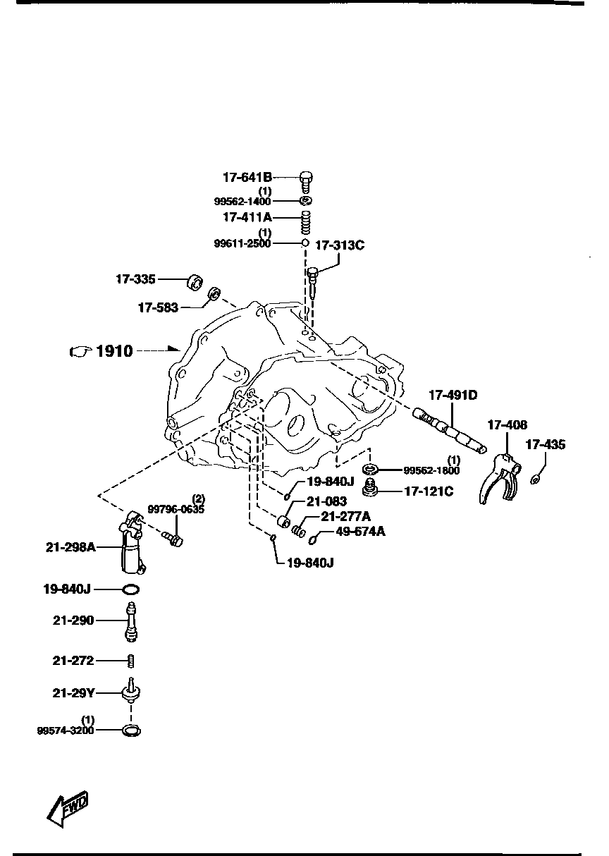 Transmission Case & Main Control System