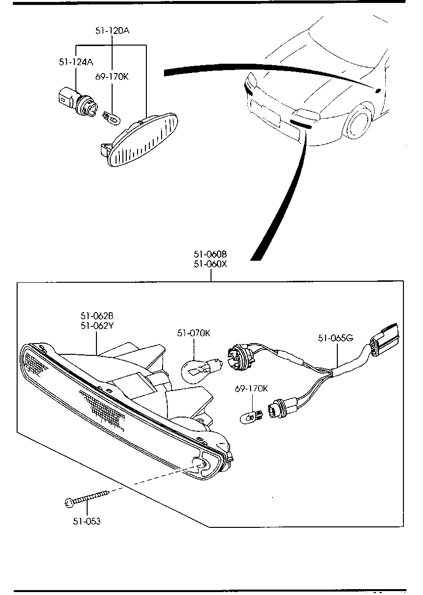 Front Combination Lamps