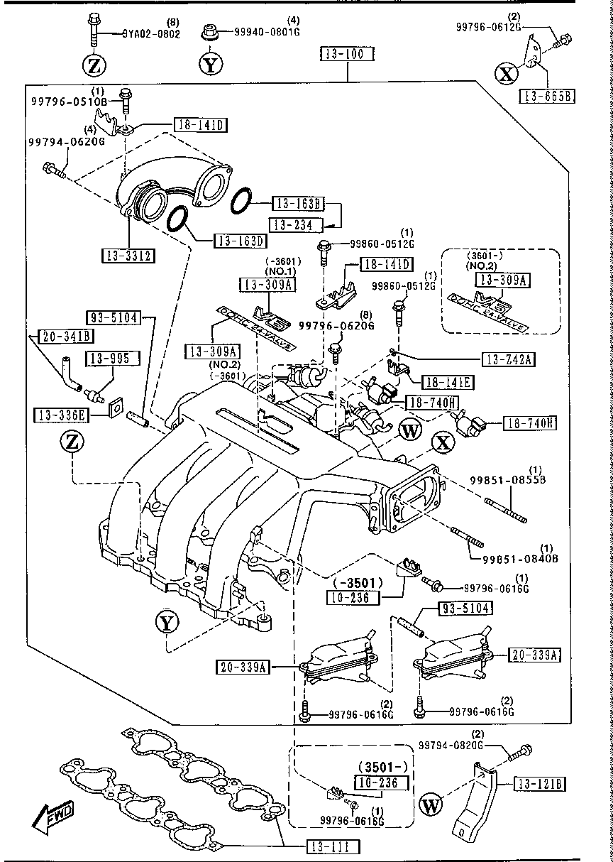 Inlet Manifold