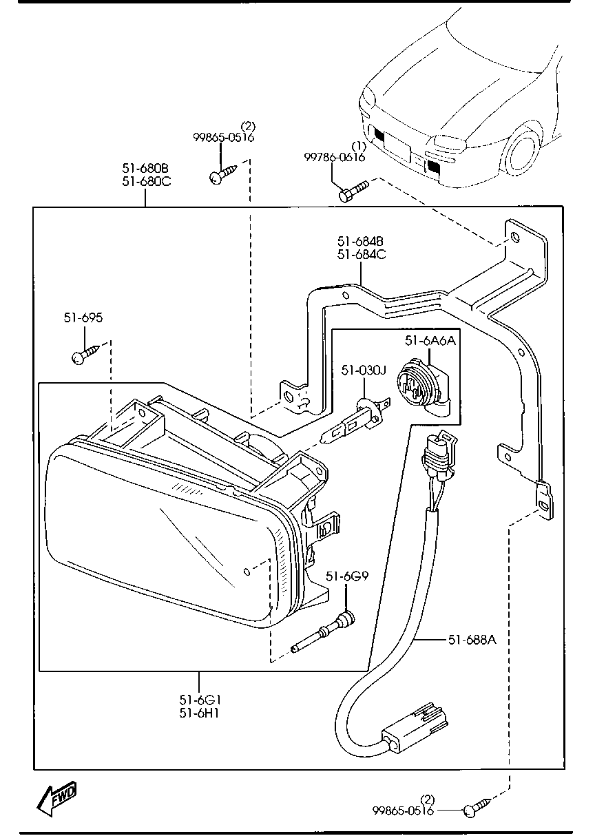 Front Combination Lamps