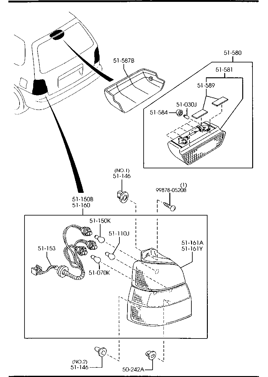 Rear Combination Lamps