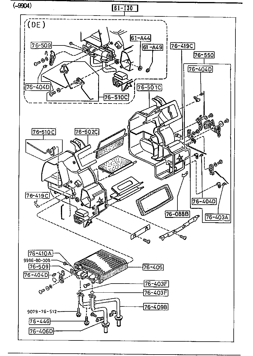 Heater Unit Components