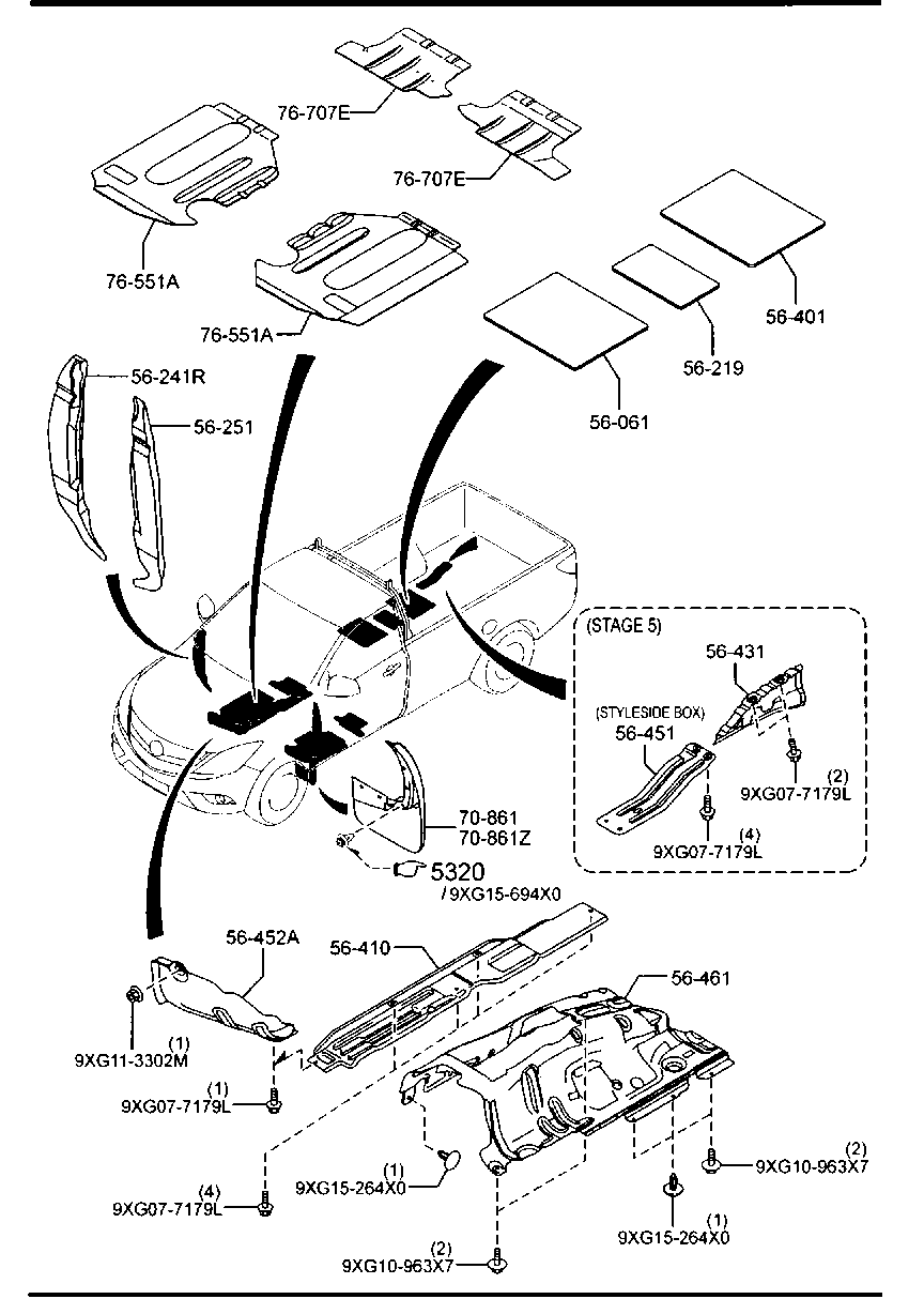 Accesorios para el piso