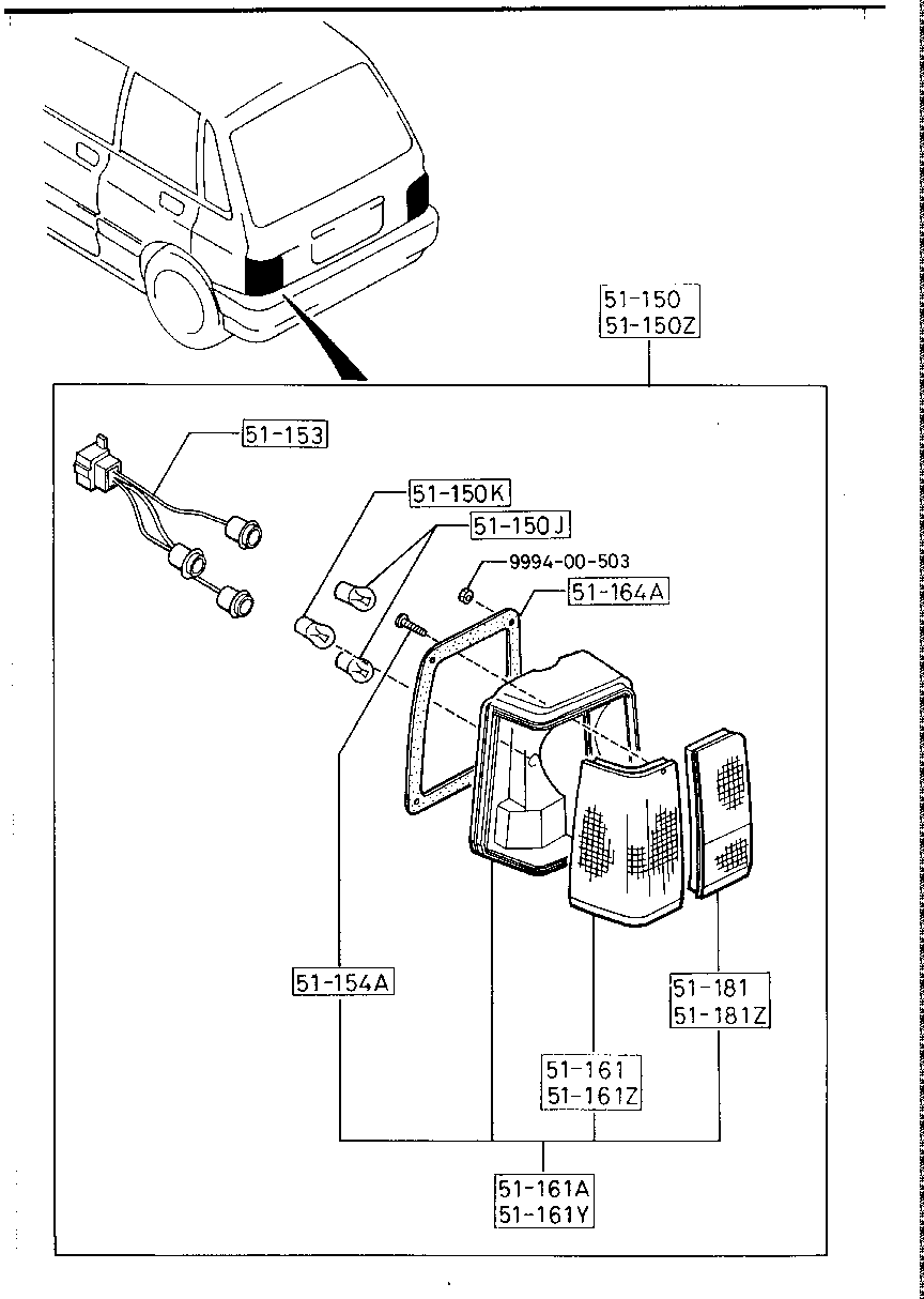 Rear Combination Lamps