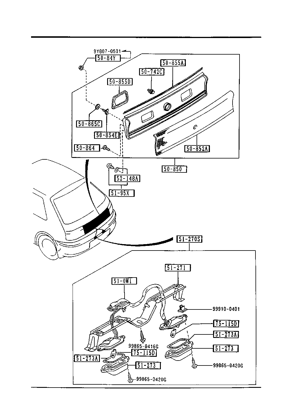 License Lamp & Rear Finisher