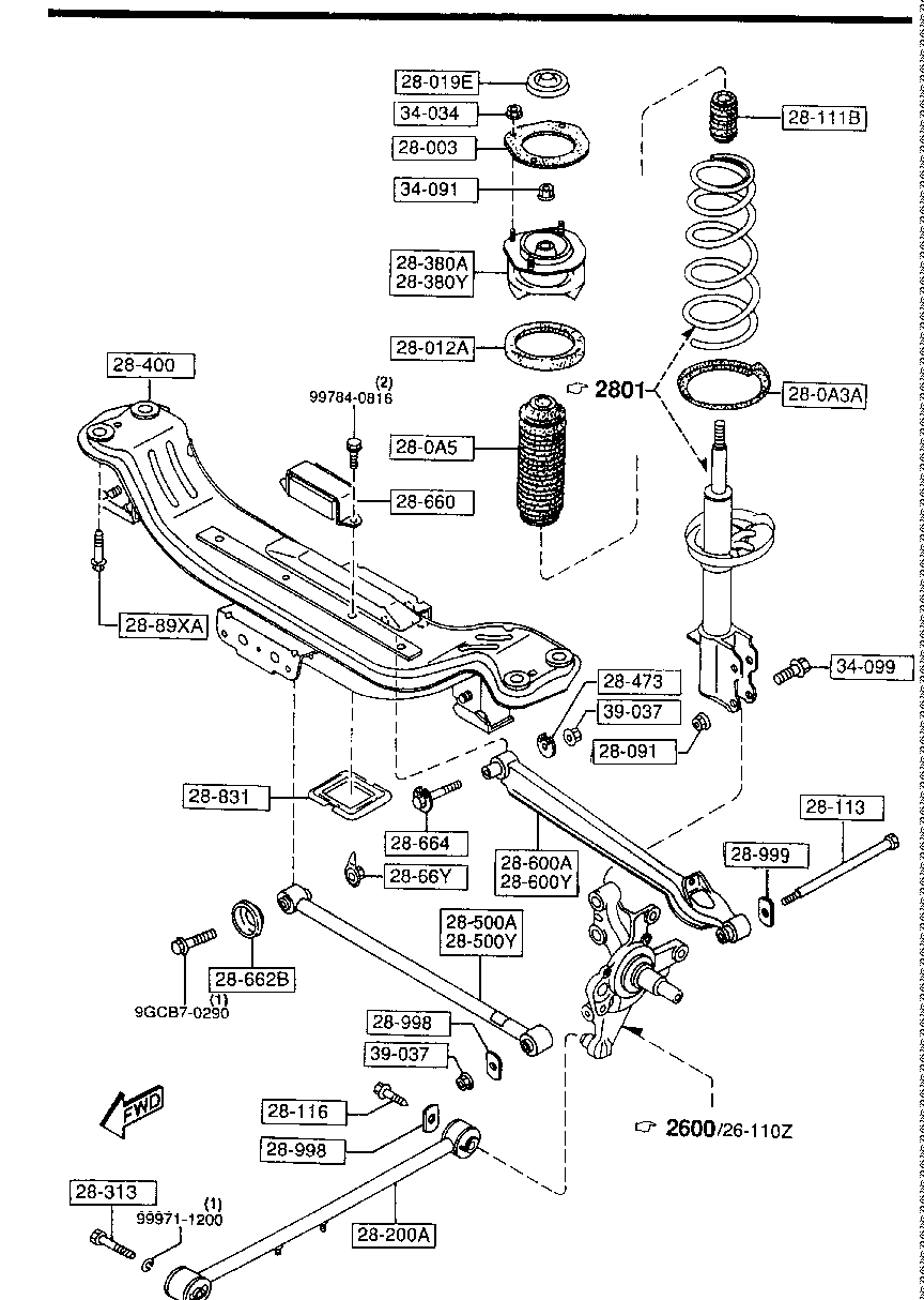 Rear Suspension Mechanisms