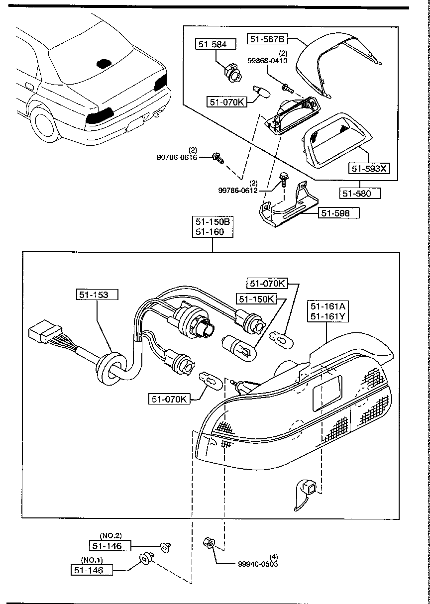 Rear Combination Lamps