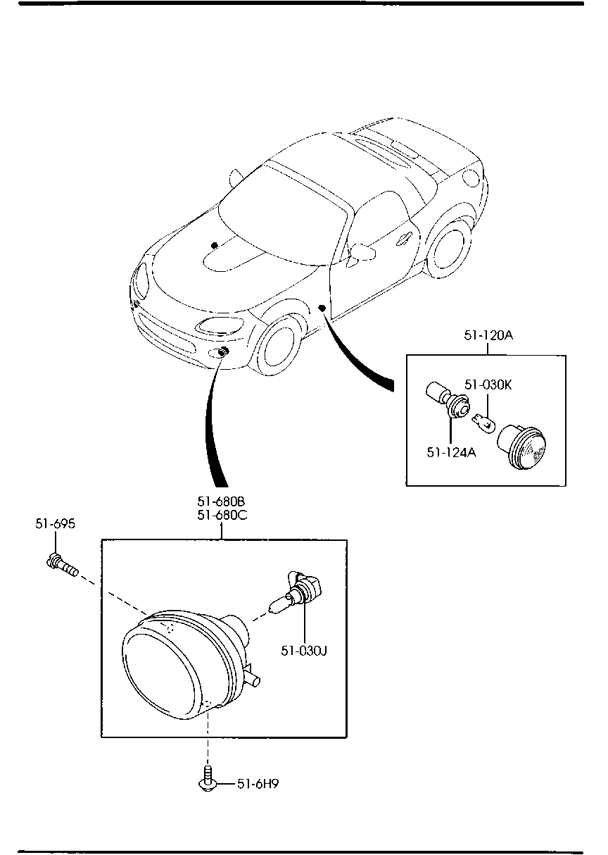 Front Combination Lamps