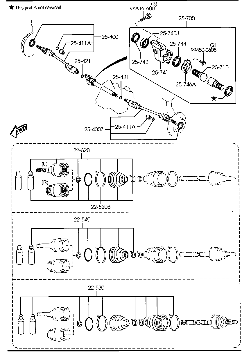 Front Drive Shafts