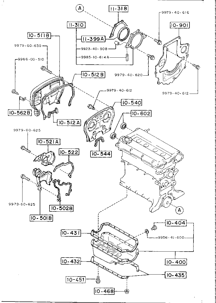 Oil Pan & Timing Cover