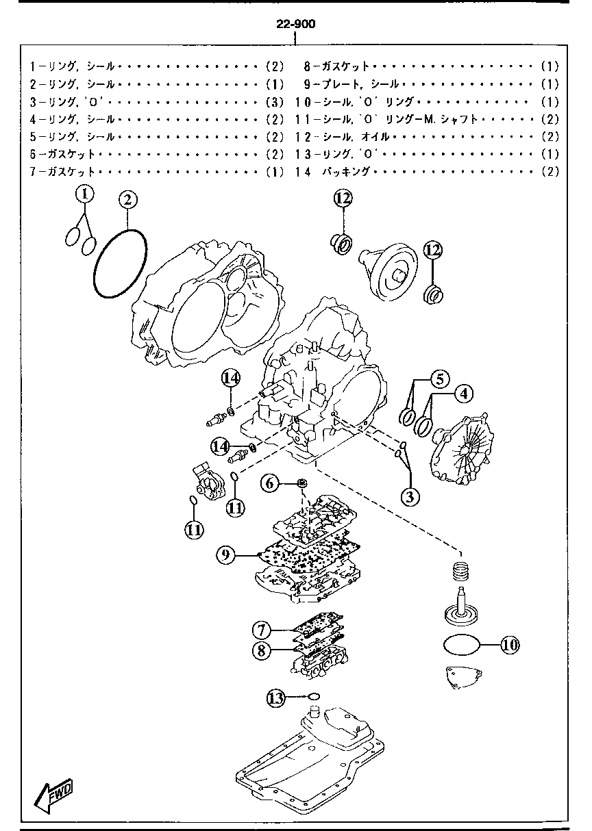 Transmission Gasket & Seal Kit