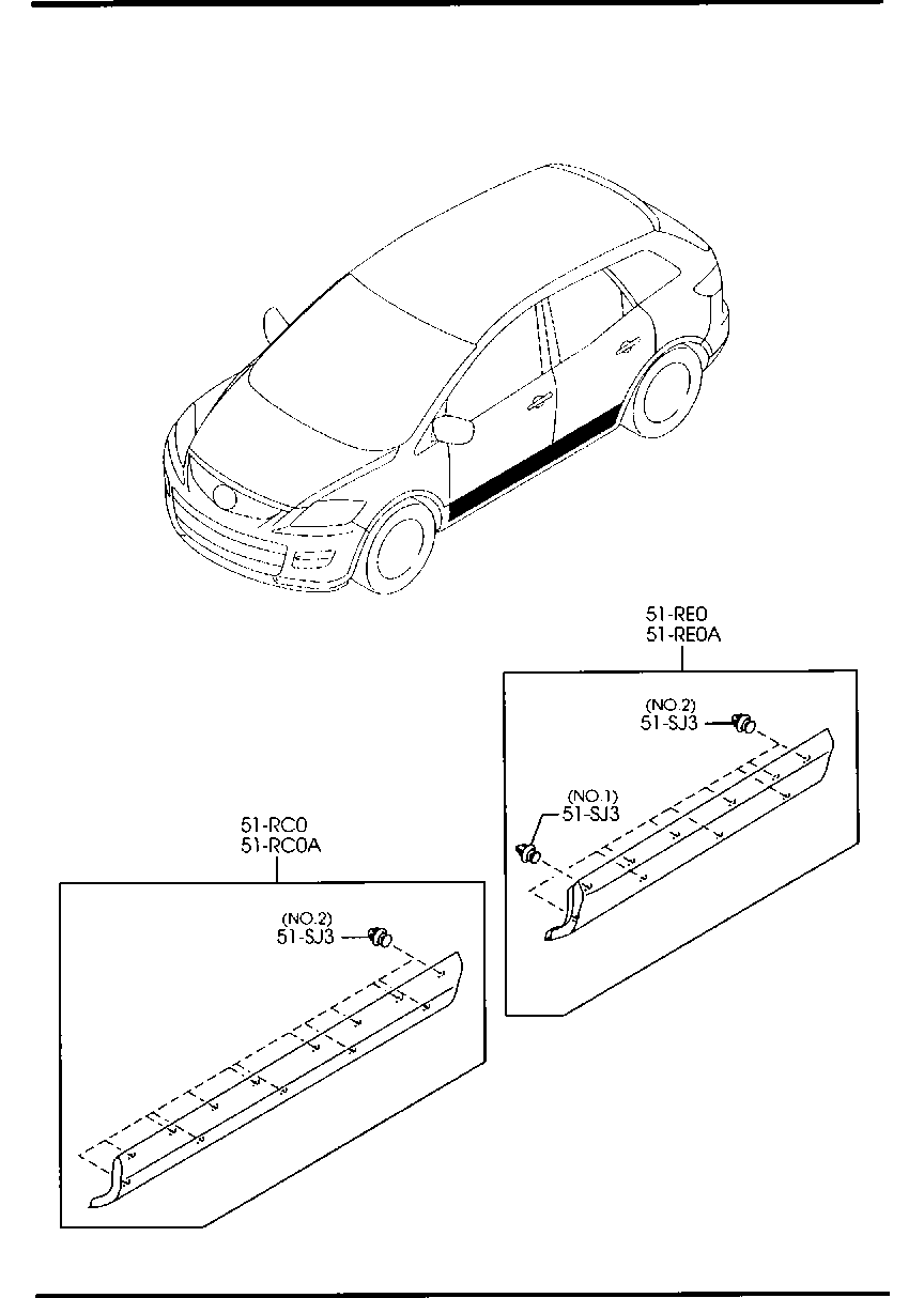 Stone Guard Side Protectors