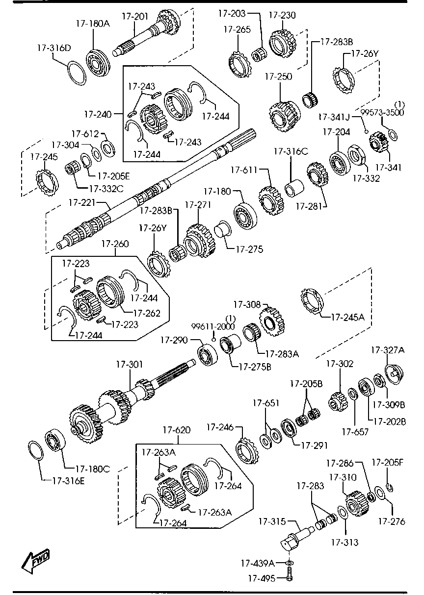 Manual Transmission Gears
