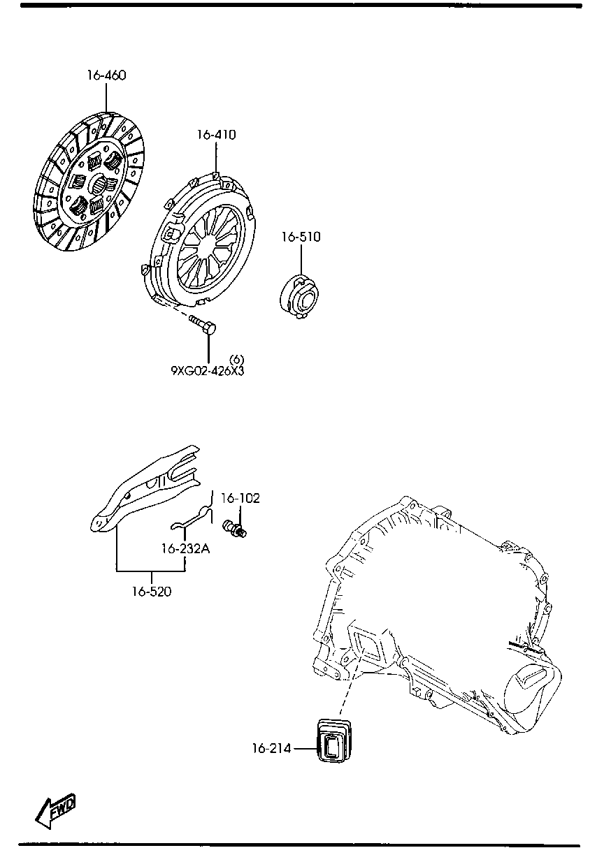 Clutch Disc Cover