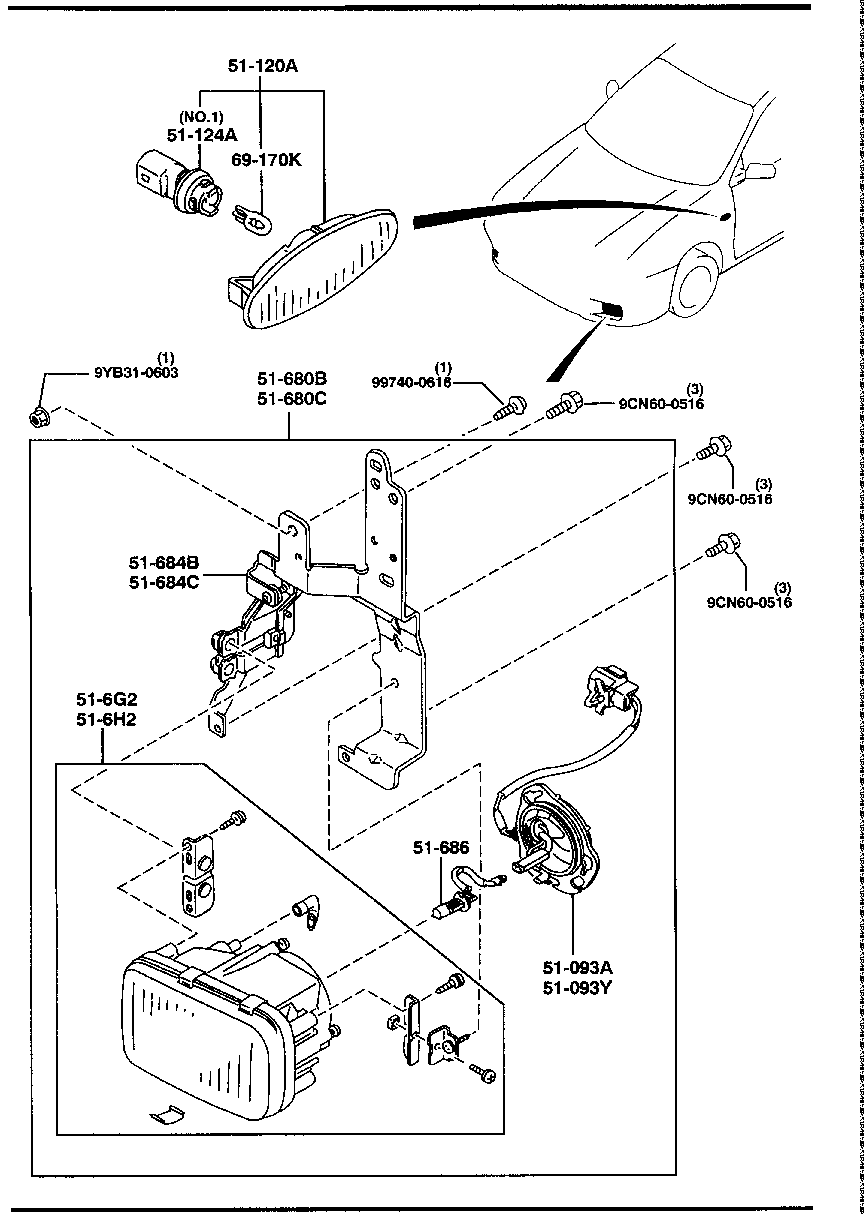 Front Combination Lamps