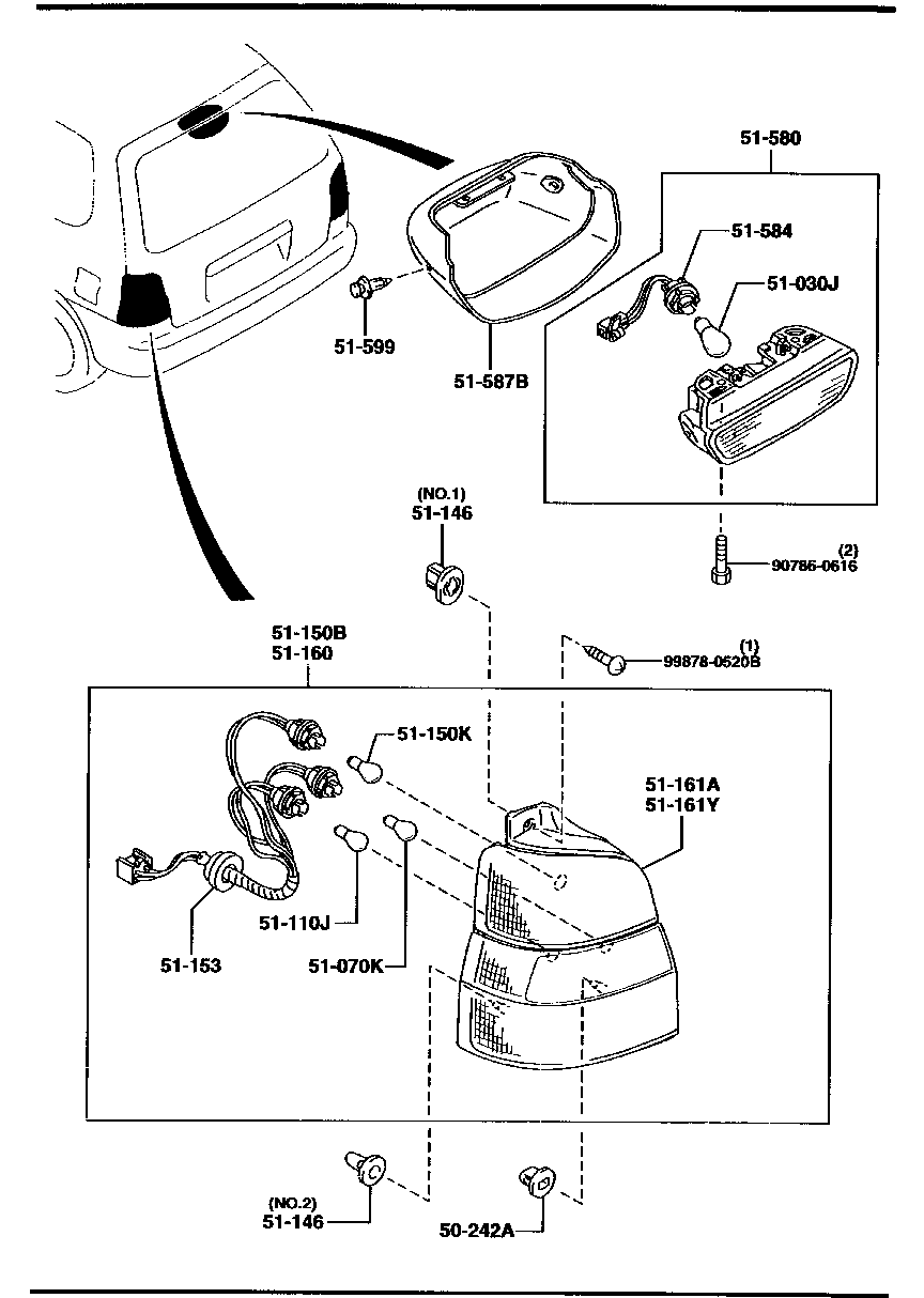 Rear Combination Lamps