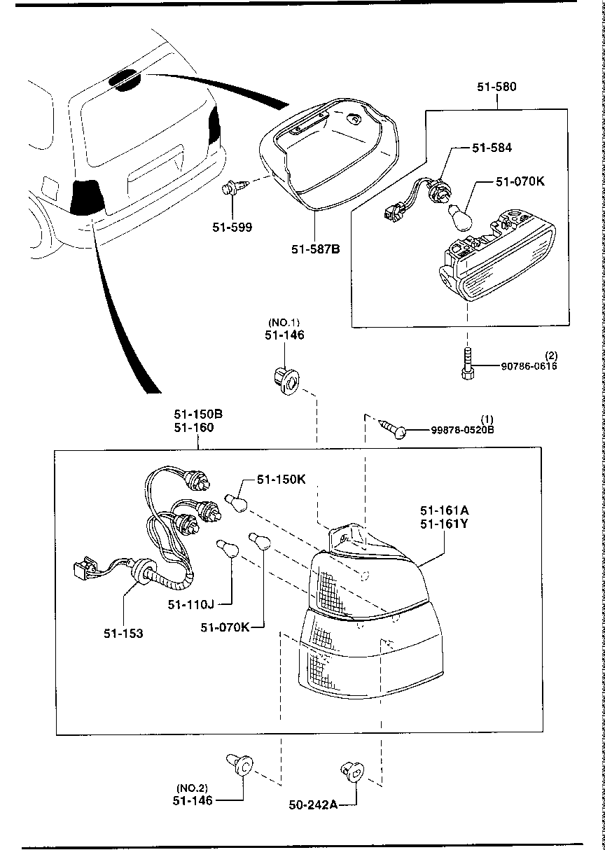 Rear Combination Lamps