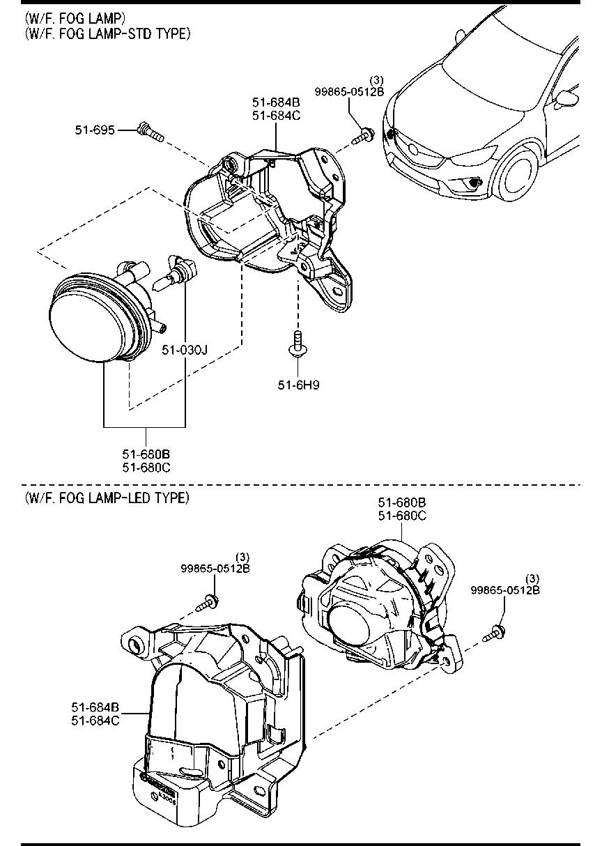Front Combination Lamps