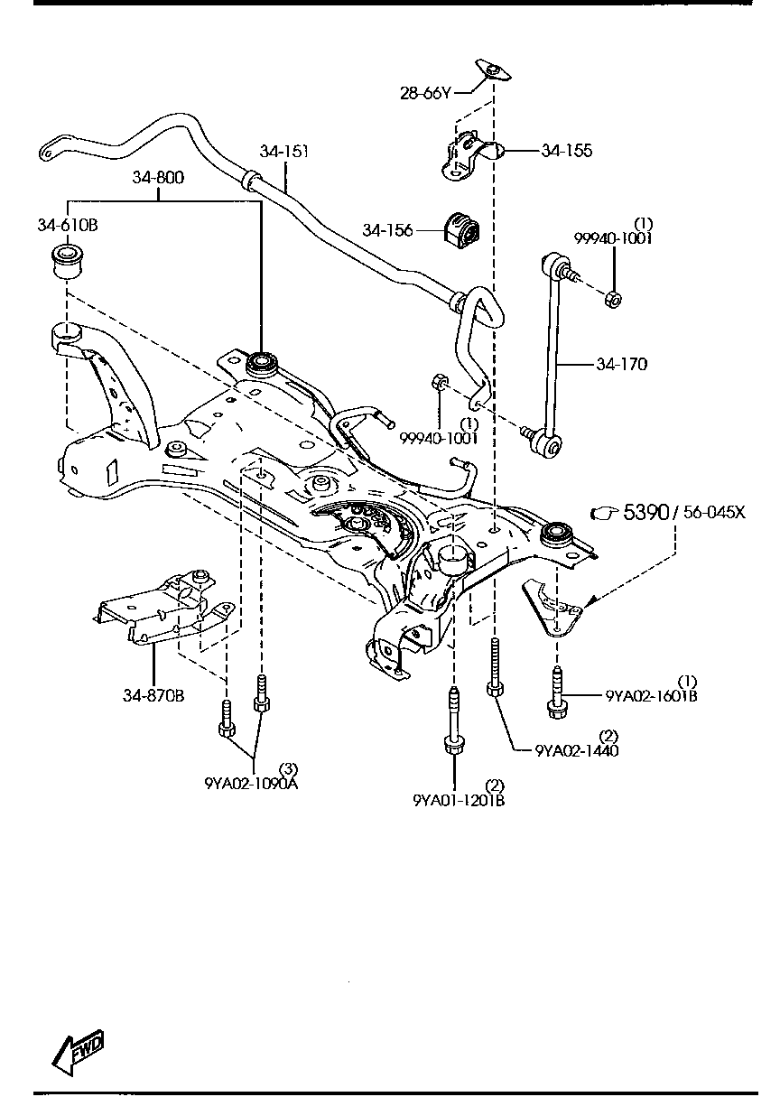 Crossmember & Stabilizer
