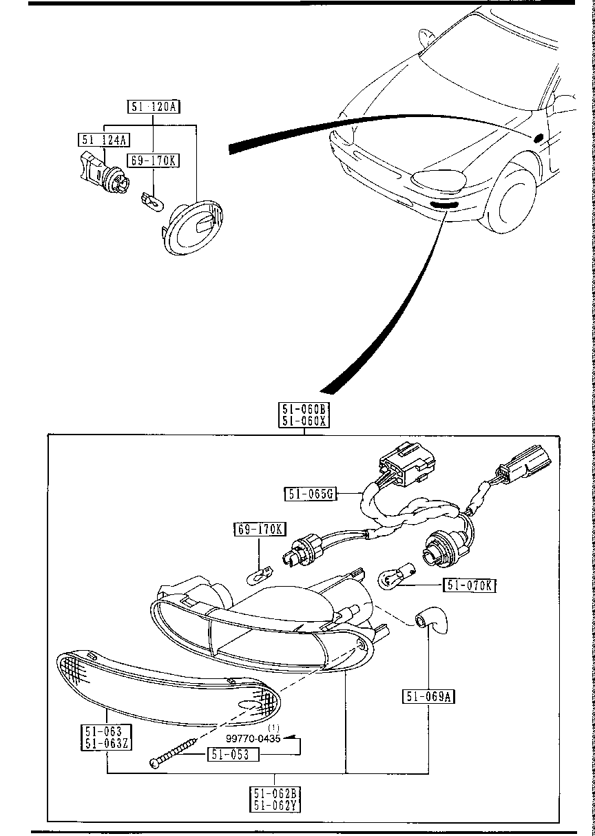 Front Combination Lamps