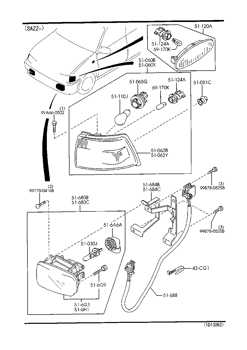 Front Combination Lamps