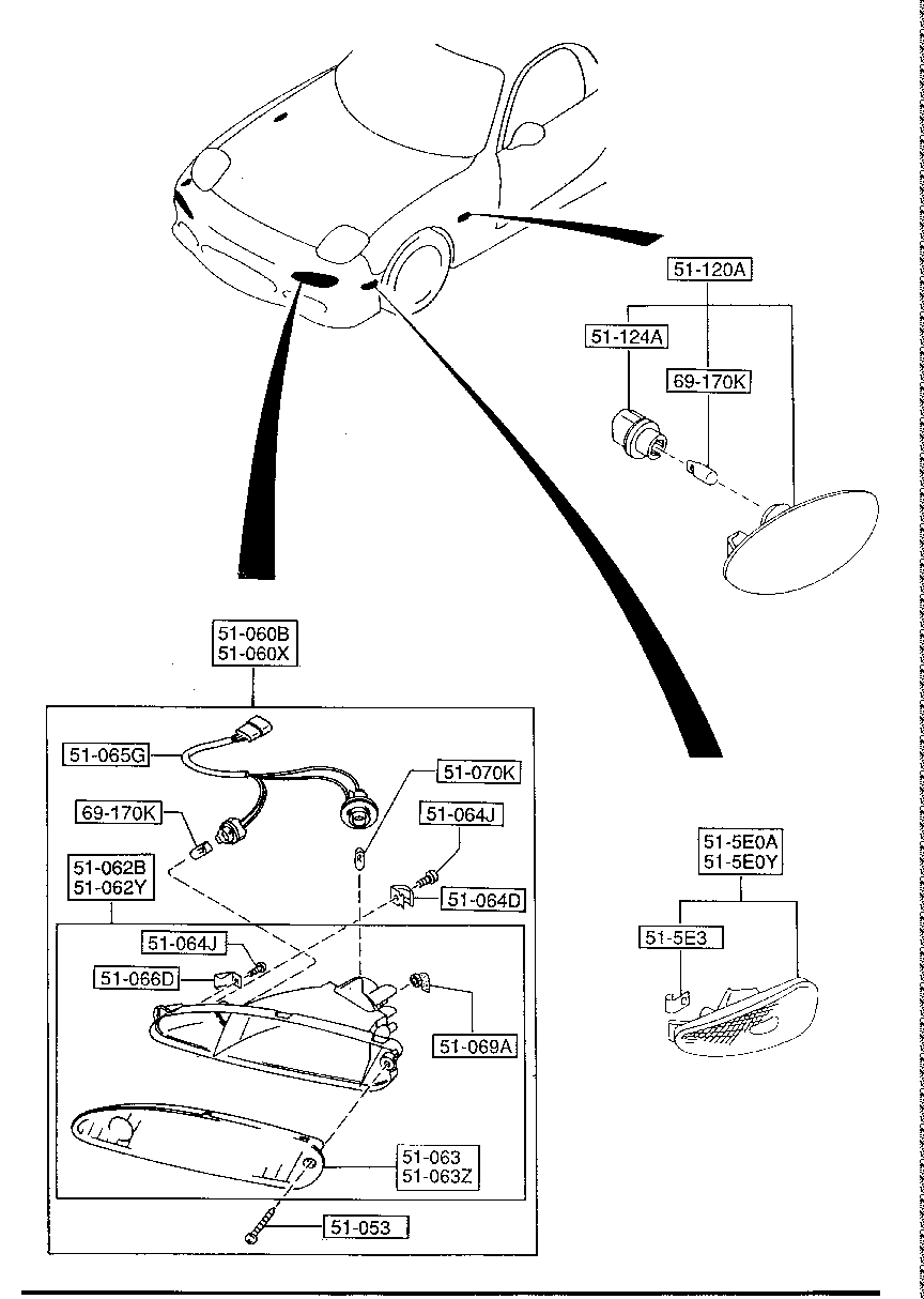 Front Combination Lamps