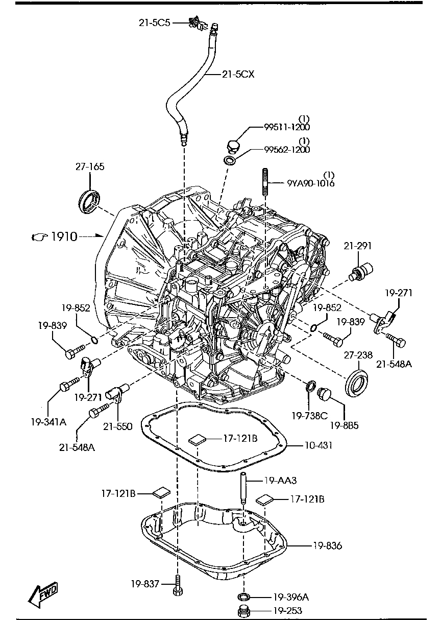Transmission Case & Main Control System